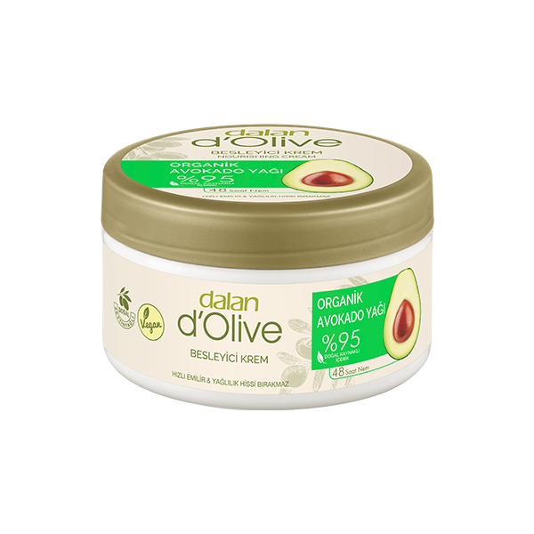 d’Olive Besleyici Krem Organik Avokado Yağı