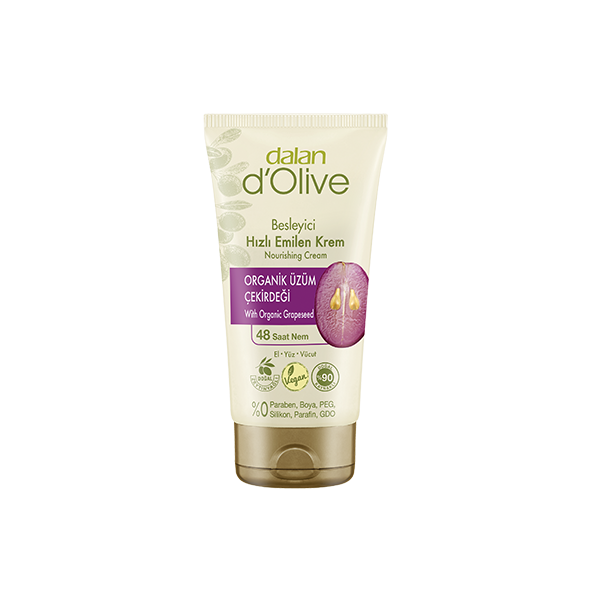 d’Olive Besleyici Krem Organik Üzüm Çekirdeği
