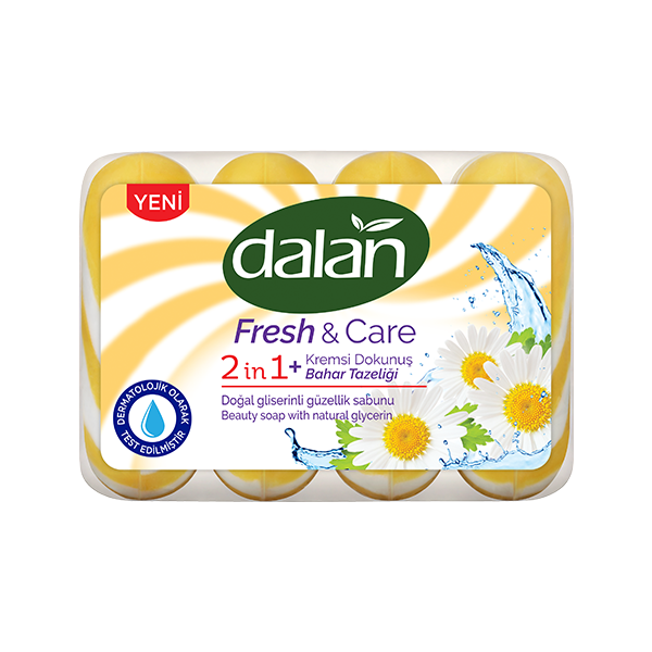 Dalan Fresh & Care 2 in 1 Bahar Tazeliği Doğal Gliserinli Güzellik Sabunu