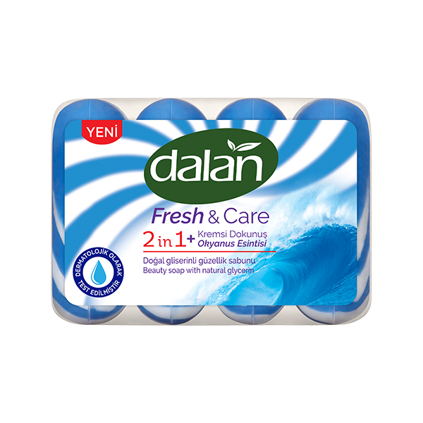 Dalan Fresh & Care 2 in 1 Okyanus Esintisi Doğal Gliserinli Güzellik Sabunu