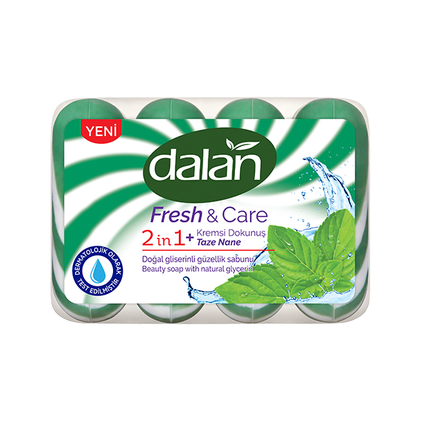 Dalan Fresh & Care 2 in 1 Taze Nane Doğal Gliserinli Güzellik Sabunu