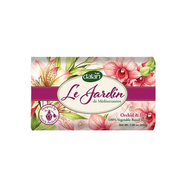 Dalan Le Jardin Orchid & Lily %100 Bitkisel Bazlı Sabun